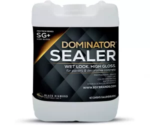 DOMINATOR SG+ High Gloss Paver and Decorative Concrete Sealer