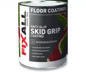 FIXALL Skid Grip Anti-Slip Concrete Basement Paint
