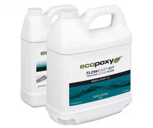 EcoPoxy FlowCast Clear Casting Epoxy Resin For Wood Working