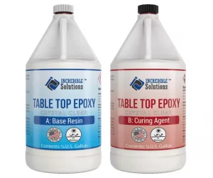 Incredible Solutions Crystal Clear Cast Tabletop Epoxy Resins