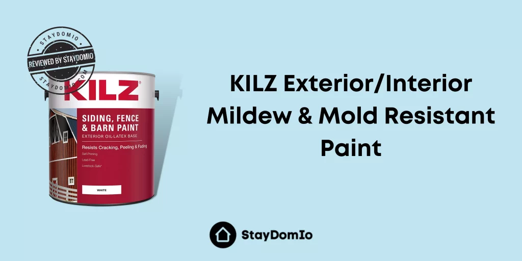 KILZ Exterior/Interior Mildew & Mold Resistant Paint Reviewed