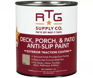 RTG Porch, Patio, & Deck Anti-Slip Paint