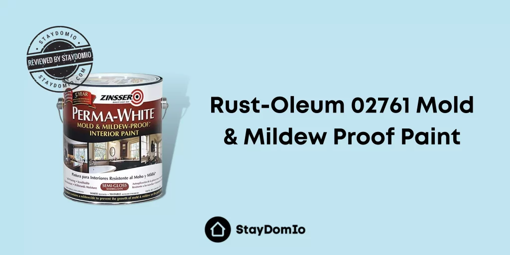 Rust-Oleum 02761 Mold & Mildew Proof Paint Reviewed