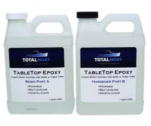 TotalBoat Crystal Clear Epoxy Resin For Wood