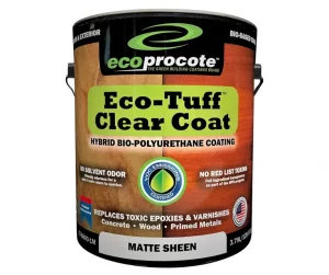 Eco-Tuff Clearcoat Concrete Polyurethane Sealer