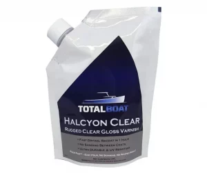 TotalBoat Halcyon Marine Varnish Water Based Polyurethane