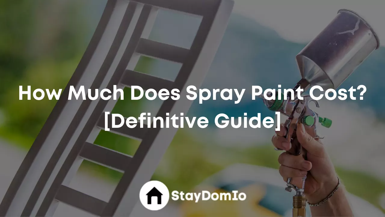 How Much Does Spray Paint Cost? [Definitive Guide]]