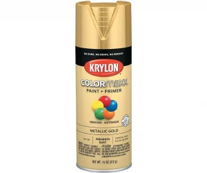 Krylon K05588007 COLORmaxx Metallic Gold Spray Paint
